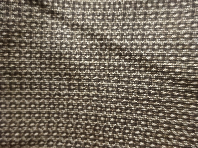 JAPANESE KIMONO / ANTIQUE MENS HAORI / SILK / DORO OSHIMA TSUMUGI